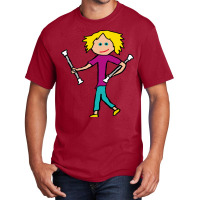 Baton Twirling Love Basic T-shirt | Artistshot