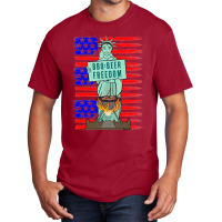 Bbq Beer Freedom Liberty Trending Basic T-shirt | Artistshot