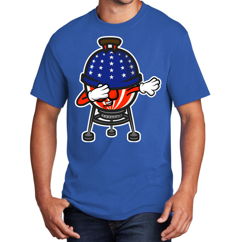 Dabbing Usa Bbq Grill Tumblr Basic T-shirt by strosesimonsf | Artistshot