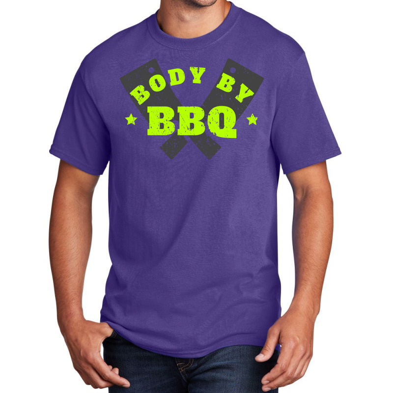 Body By Bbq 80s Stars Basic T-shirt by strosesimonsf | Artistshot