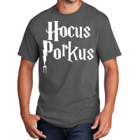 Hocus Porkus Funny Novelty Bbq Barbecue Pit Boss P Basic T-shirt | Artistshot