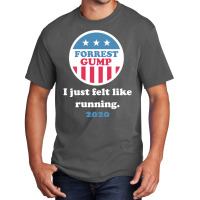 Forrest Gump 2020   I Just Felt Like Running. Basic T-shirt | Artistshot