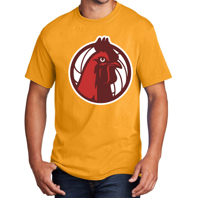 Red Hens Volleyball Hippie Basic T-shirt by lindeaucterr | Artistshot