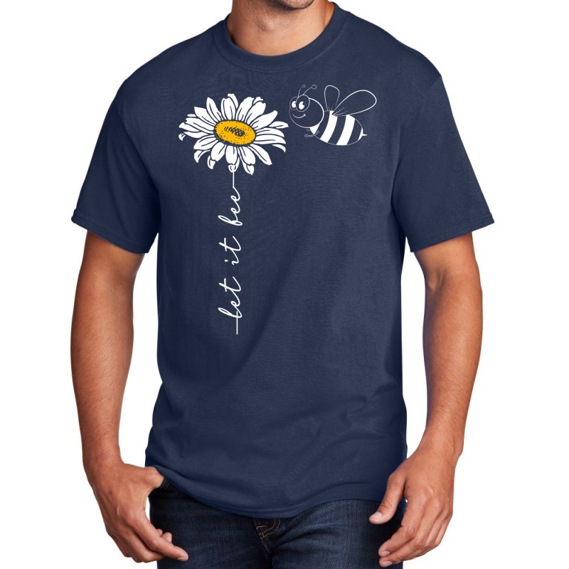 Let It Bee A Heart For Bees Travel Basic T-shirt | Artistshot