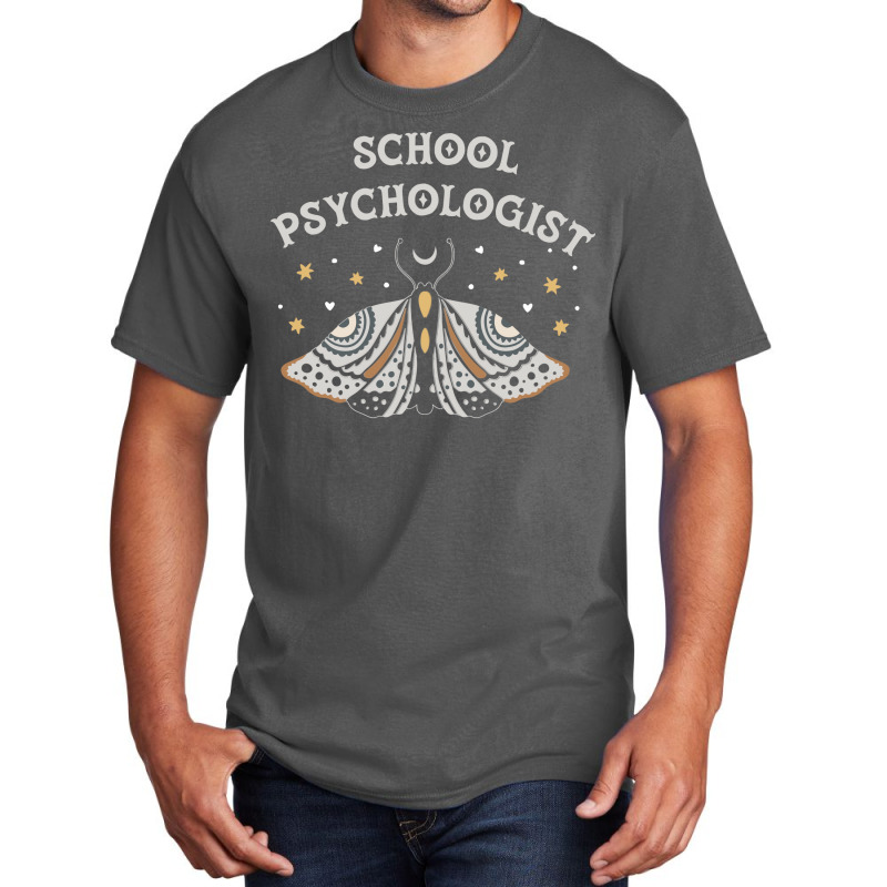 School Psychologist Boho Butterfly Design Basic T-shirt by tezenopragere | Artistshot