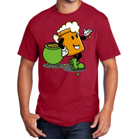 Cartoon Beer Irish Pale Ale Saint Patricks Day Basic T-shirt | Artistshot