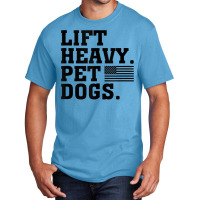 Lift Heavy Pet Dogs Usa American Tank Top Basic T-shirt | Artistshot