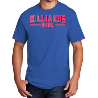 Billiards Girl Perfect Present For Mother Dad Frie Basic T-shirt | Artistshot