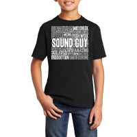 Sound Guy Sound Engineer Theater Stage Crew Production T Shirt Basic Youth T-shirt | Artistshot