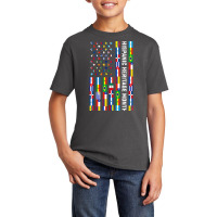 National Hispanic Heritage Month Celebration Latin Flags Basic Youth T-shirt | Artistshot