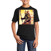 Cat Soldier Basic Youth T-shirt | Artistshot