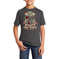 Combat Engineer T Shirt , I Took A Dna Test God Is Basic Youth T-shirt | Artistshot