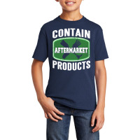 Contain Aftermarket Product Funny Prosthesis Prese Basic Youth T-shirt | Artistshot