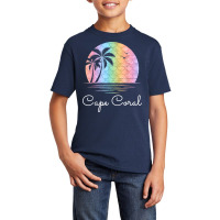 Cape Coral Florida Vacation Beach Island Family Gr Basic Youth T-shirt | Artistshot