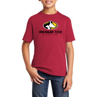 Michigan Tech Huskies Basic Youth T-shirt | Artistshot