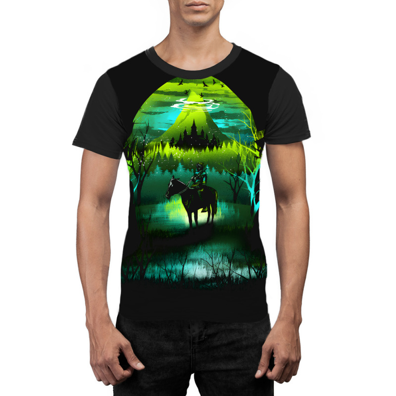 Green Forest Graphic T-shirt by JessicaaMoore | Artistshot