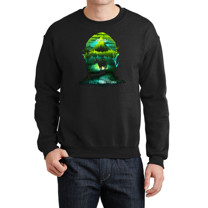 Green Forest Crewneck Sweatshirt by JessicaaMoore | Artistshot