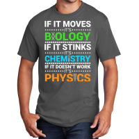 Funny Biology Chemistry Physics Definitions 70s Basic T-shirt | Artistshot