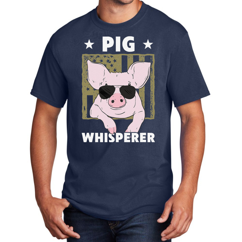 I Just Really Love Pigs Ok? Hog Lover Cute Farmer Basic T-shirt | Artistshot