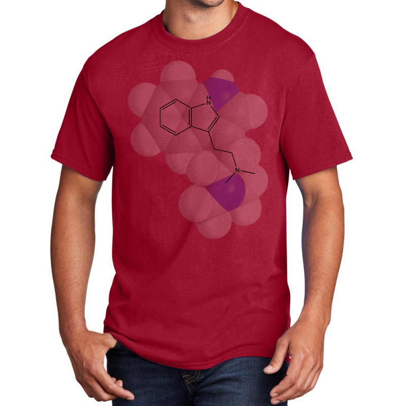 Dmt Molecule Chemistry Hipster Basic T-shirt | Artistshot