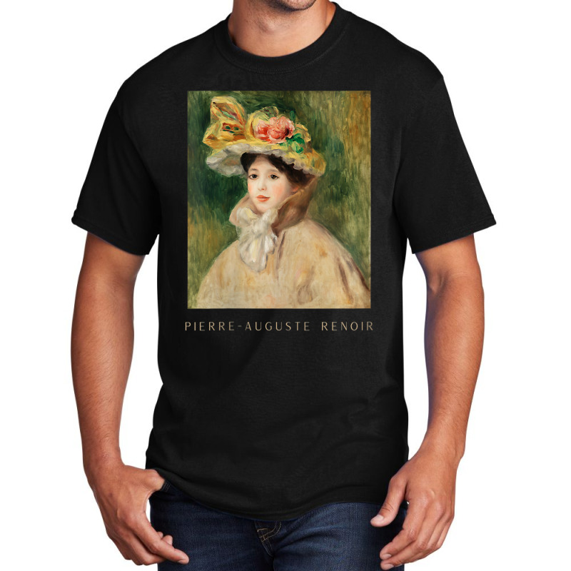 Hot Trend Womens Pierre-auguste Renoir V-neck Basic T-shirt by stepheneingram6 | Artistshot