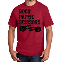 Rock Paper Scissors Tee Lesbian Women Girls Gay Pr Basic T-shirt | Artistshot