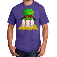 St Patricks Day Baseball Sharmcok Irish Basic T-shirt | Artistshot