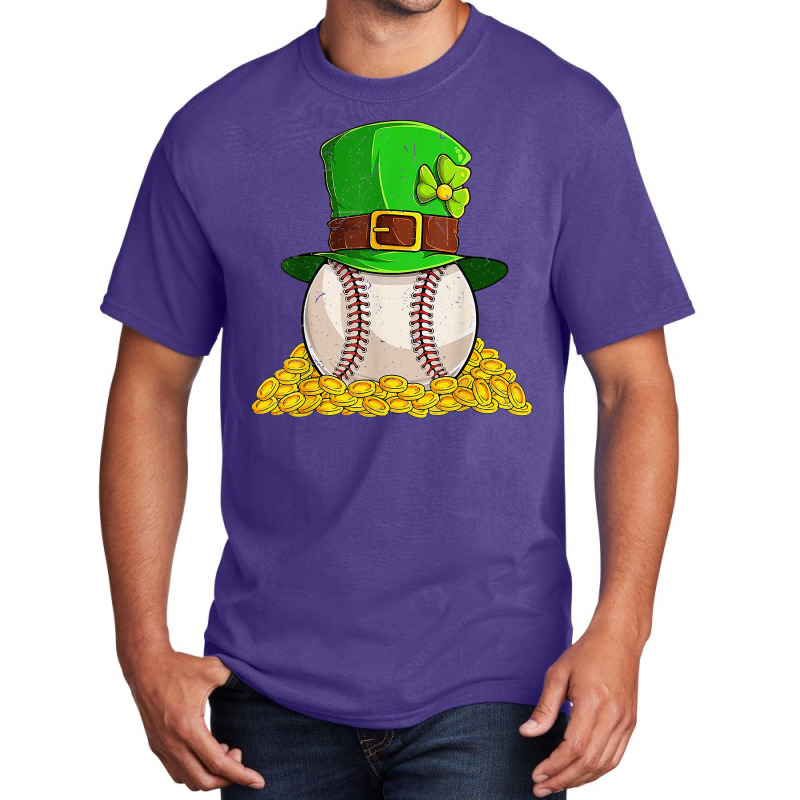 St Patricks Day Baseball Sharmcok Irish Basic T-shirt | Artistshot