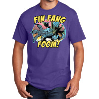 Fin Fang Foom (for Light Shirts) Basic T-shirt | Artistshot