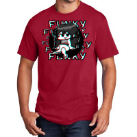 Friday Nights Funkin Glitched Basic T-shirt | Artistshot