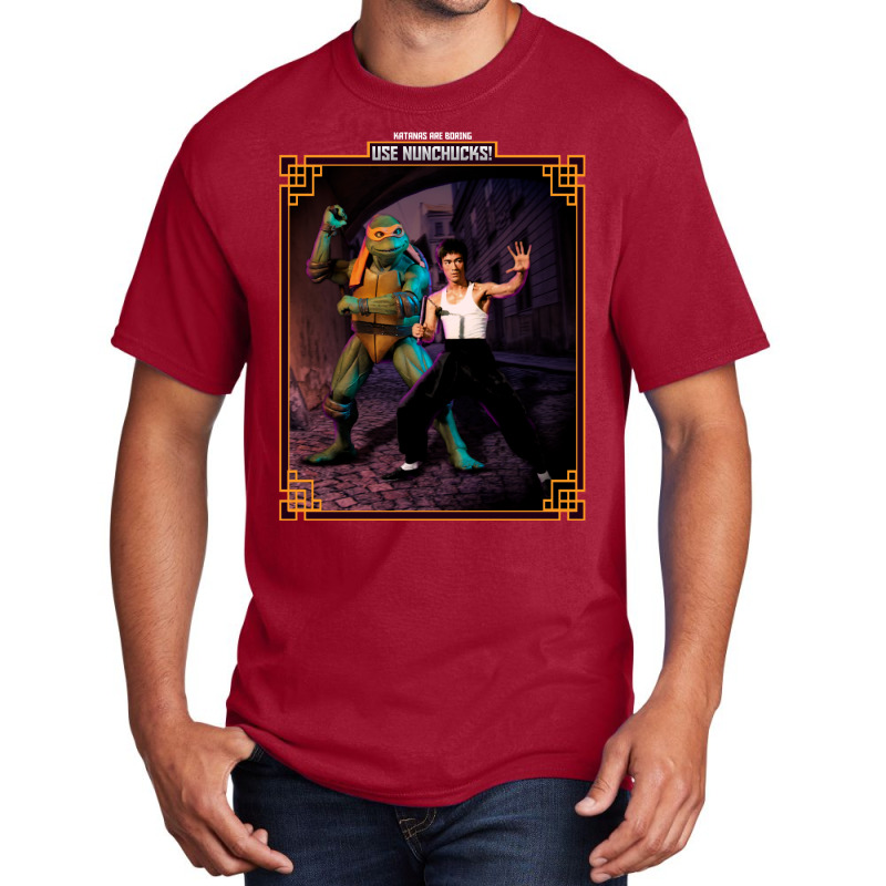 Katanas Are Boring Basic T-shirt | Artistshot