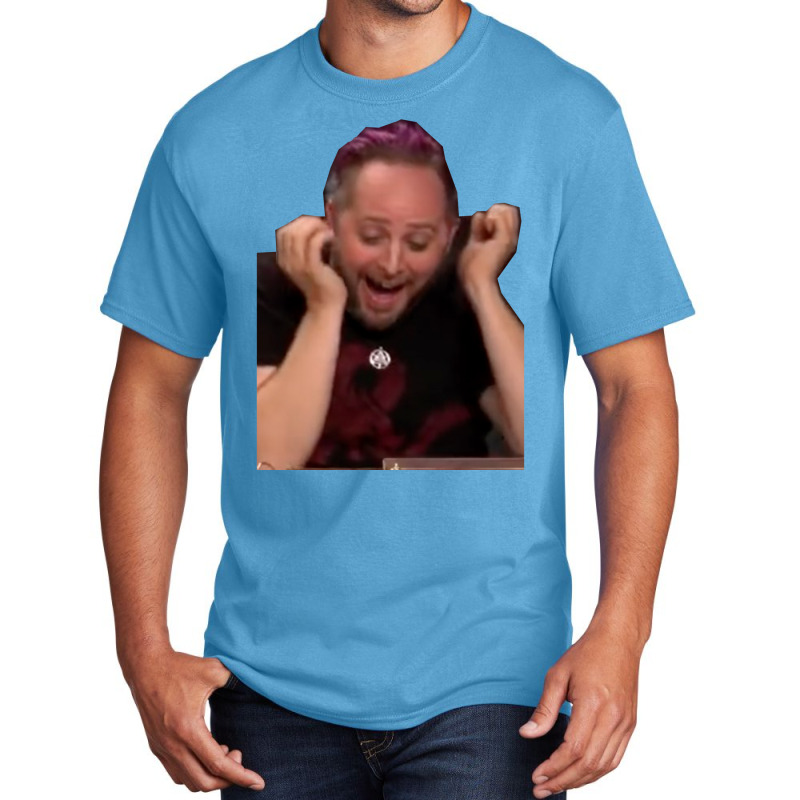 Taliesin Jaffe   Crititcal Role Meme Face Caduceus Basic T-shirt | Artistshot