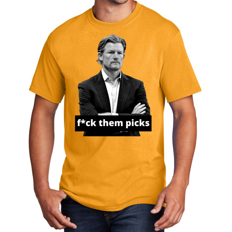 Les Snead Fuck Them Picks Shirt Basic T-shirt by boricanamisd | Artistshot