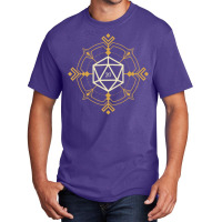 Magical Esoteric D20 Dice Basic T-shirt | Artistshot