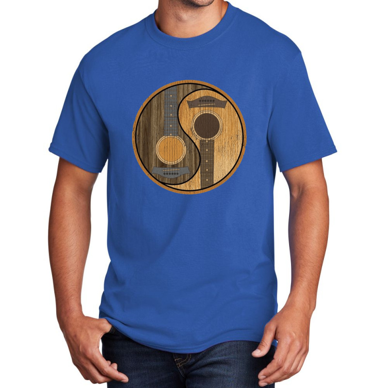 Guitar Yin Yang Basic T-shirt | Artistshot