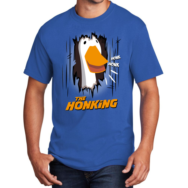 The Honking Basic T-shirt by motsaaunaswiu | Artistshot