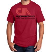 Cia Approved News Basic T-shirt | Artistshot