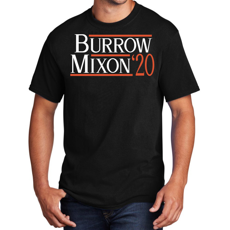 Cincinnati Football Burrow Mixon 20 Basic T-shirt by masfiaano4 | Artistshot