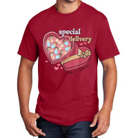 Special Delivery Labor And Delivery Nurse Valentin Basic T-shirt | Artistshot