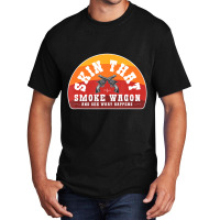 Skin That Smoke Wagon Retro Desert Sunset Western Basic T-shirt | Artistshot