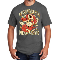 Chinese Vietnamese New Year 12 Zodiacs Dragon Danc Basic T-shirt | Artistshot