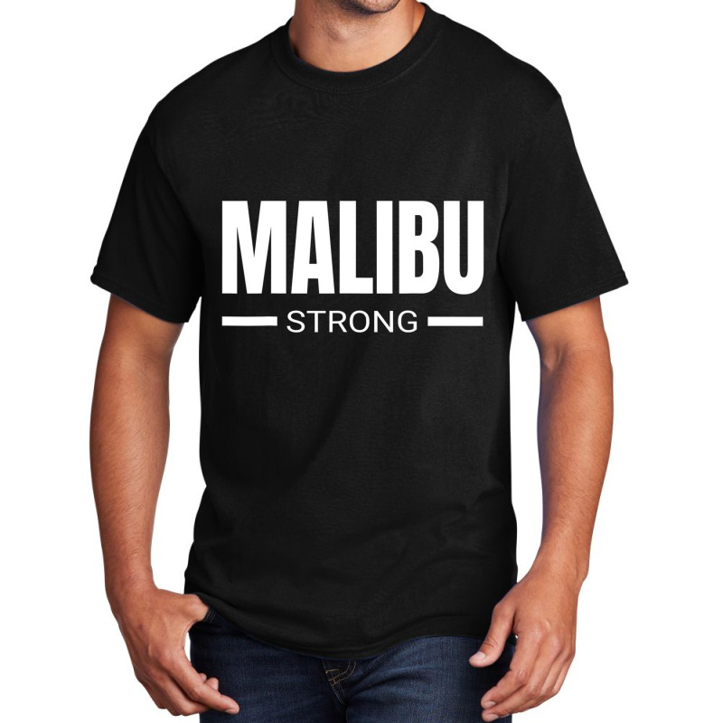 Malibu Strong California Community Strength & Supp Basic T-shirt by bettincam | Artistshot