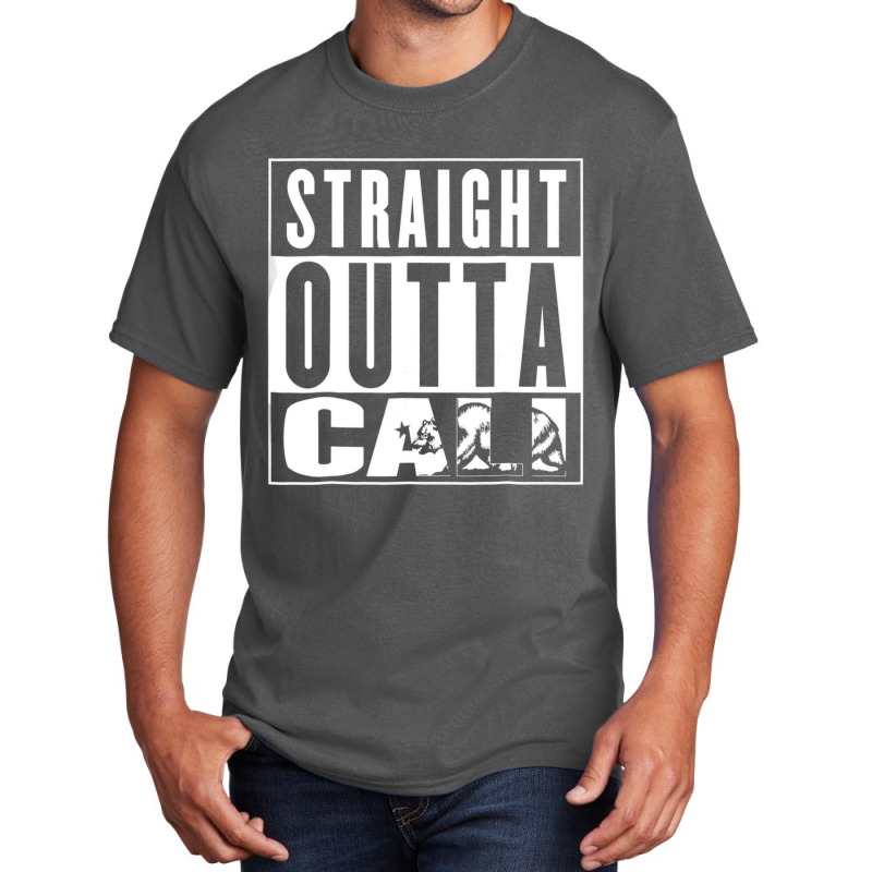 California Republic T Shirt Straight Outta Cali Sh Basic T-shirt | Artistshot