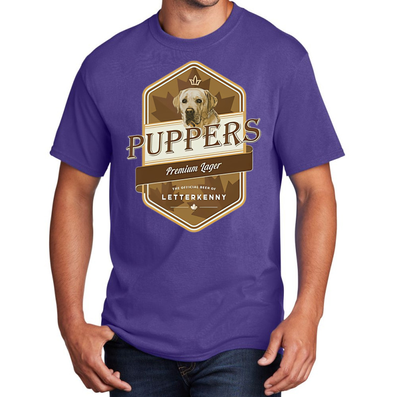 Letterkenny Puppers Premium Lager Beer T Shirt Basic T-shirt by scrabeck | Artistshot