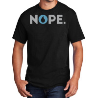 Nope Magic The Gathering Control Blue Player 3 Basic T-shirt | Artistshot