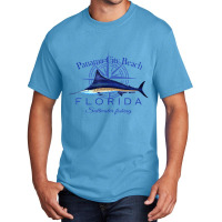 Panama City Beach Florida Sailfish Saltwater Fishi Basic T-shirt | Artistshot