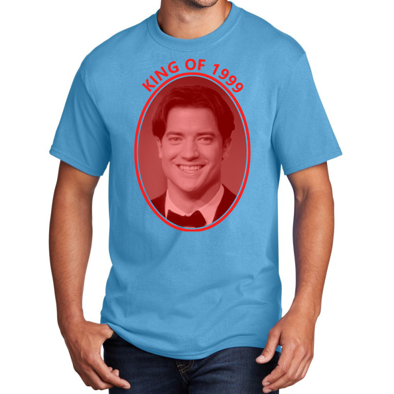 King Of 1999   Brendan Fraser 31 Basic T-shirt | Artistshot