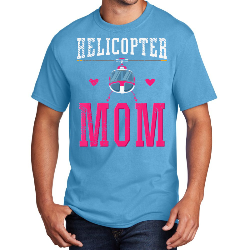 Helicopter Mom Pilot Funny Aviation Aircraft T Shi Basic T-shirt | Artistshot