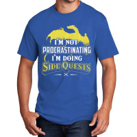 Kids I'm Not Procrastinating I'm Doing Side Quests Basic T-shirt | Artistshot