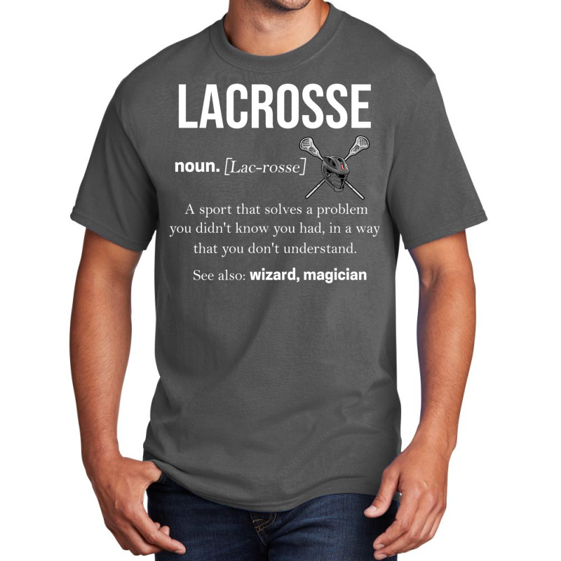 Lacrosse Bat Ball (11) Basic T-shirt by ChuArt. | Artistshot